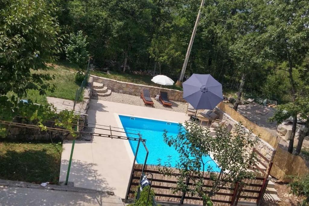 Holiday Home Brgud With Private Pool Near Opatija Jurdani Kültér fotó